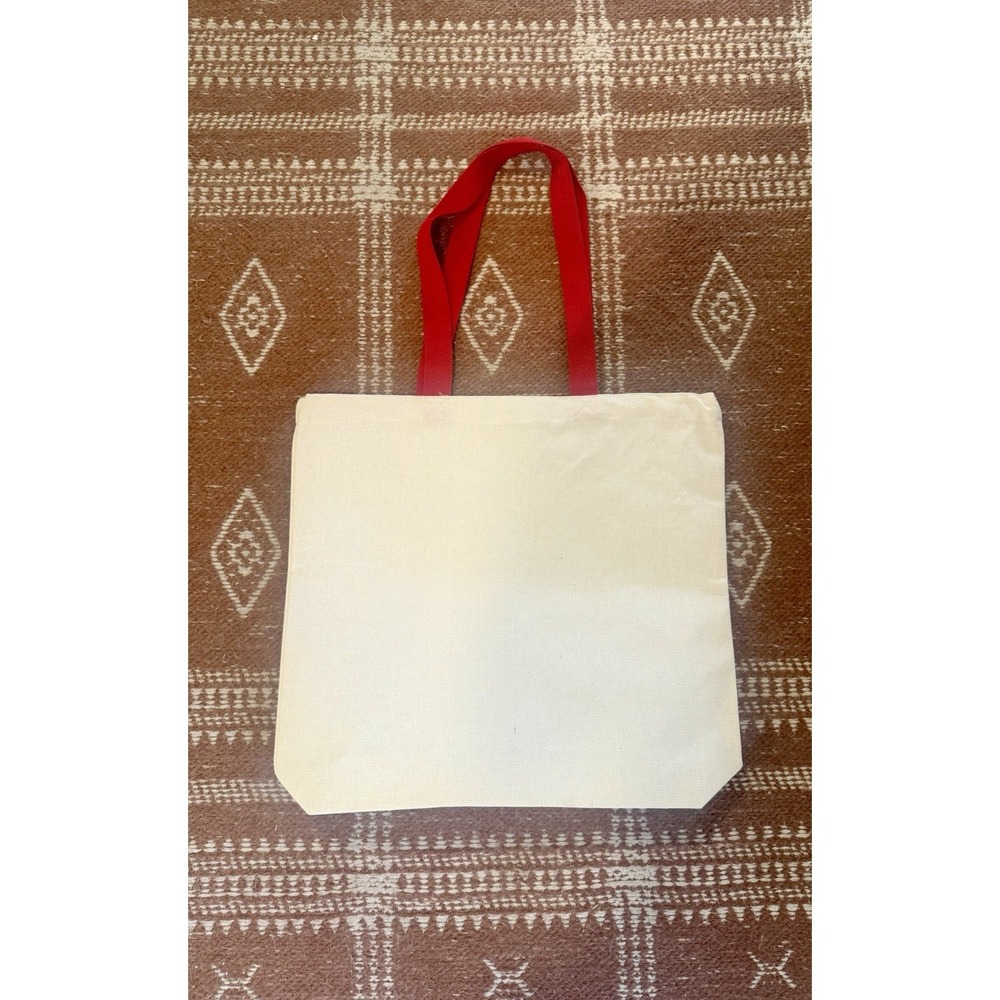 Sabrina Carpenter Coachella Official Merch Canvas Tote Bag Goodbye Lyric NEW - Picture 4 of 4
